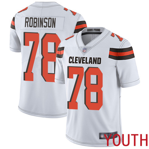 Cleveland Browns Greg Robinson Youth White Limited Jersey 78 NFL Football Road Vapor Untouchable